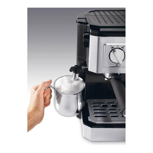 KaffiZone - 2-in-1 Kaffeemaschine, Schwarz, Metallig - KaffiZone